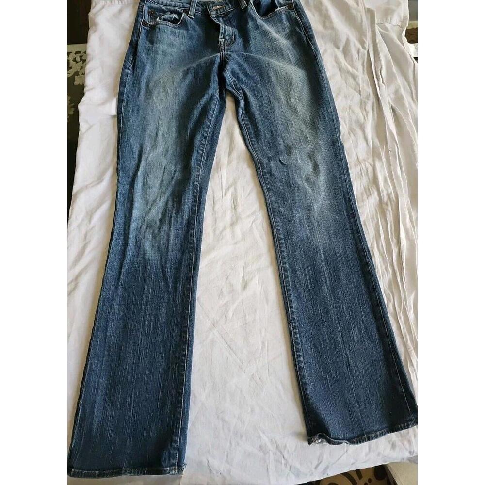 Y2K Guess Women's Dream Jeans 29 Super‎ Low Rise Bootcut Dark Wash
